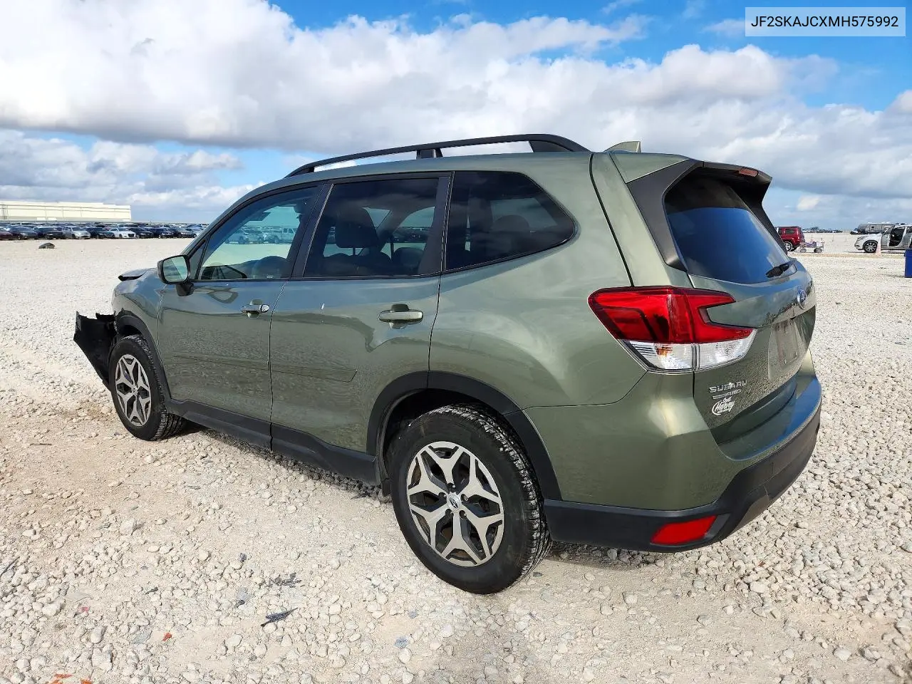 2021 SUBARU FORESTER VIN JF2SKAJCXMH575992 — фото 2