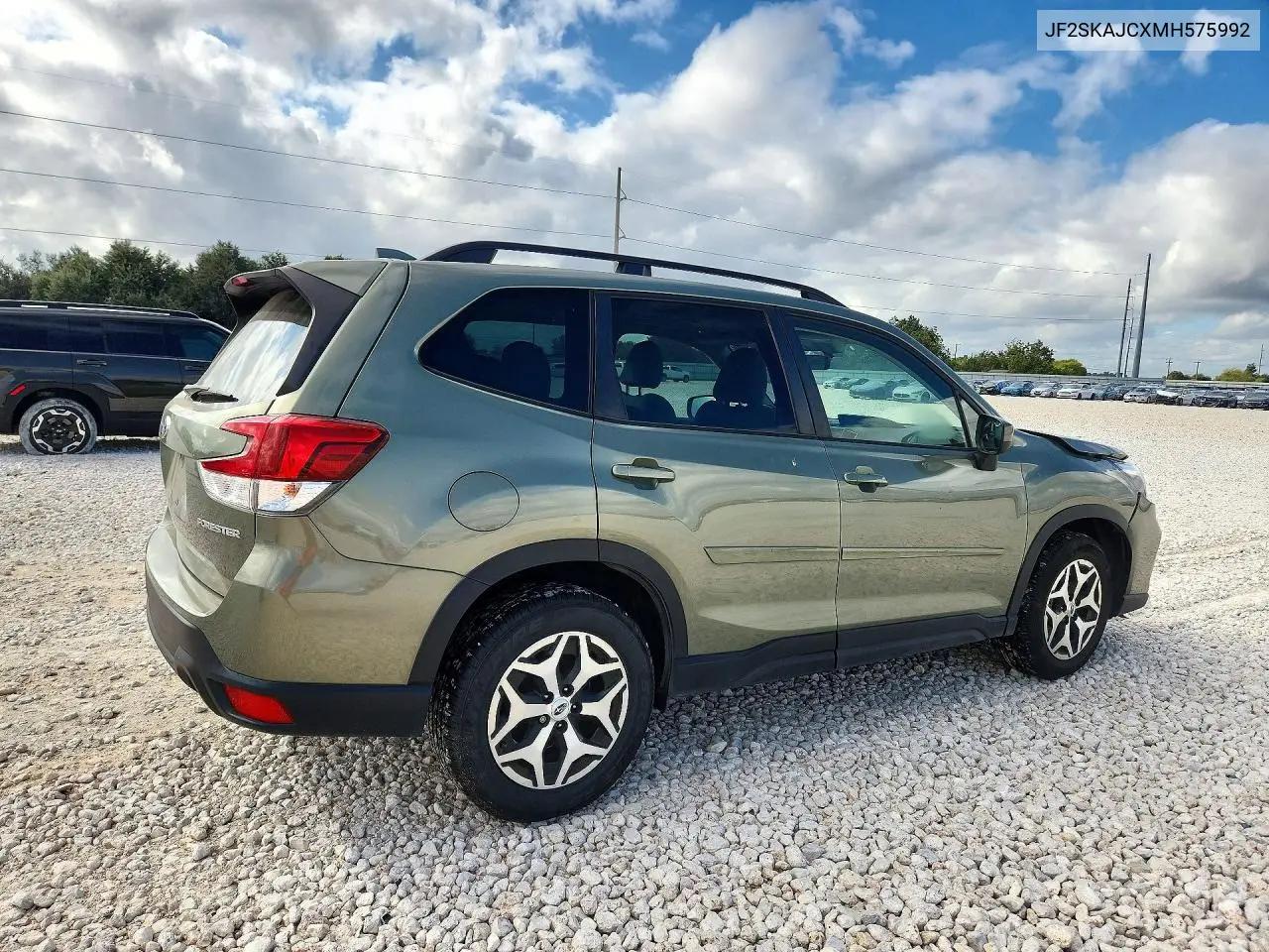 2021 SUBARU FORESTER VIN JF2SKAJCXMH575992 — фото 3