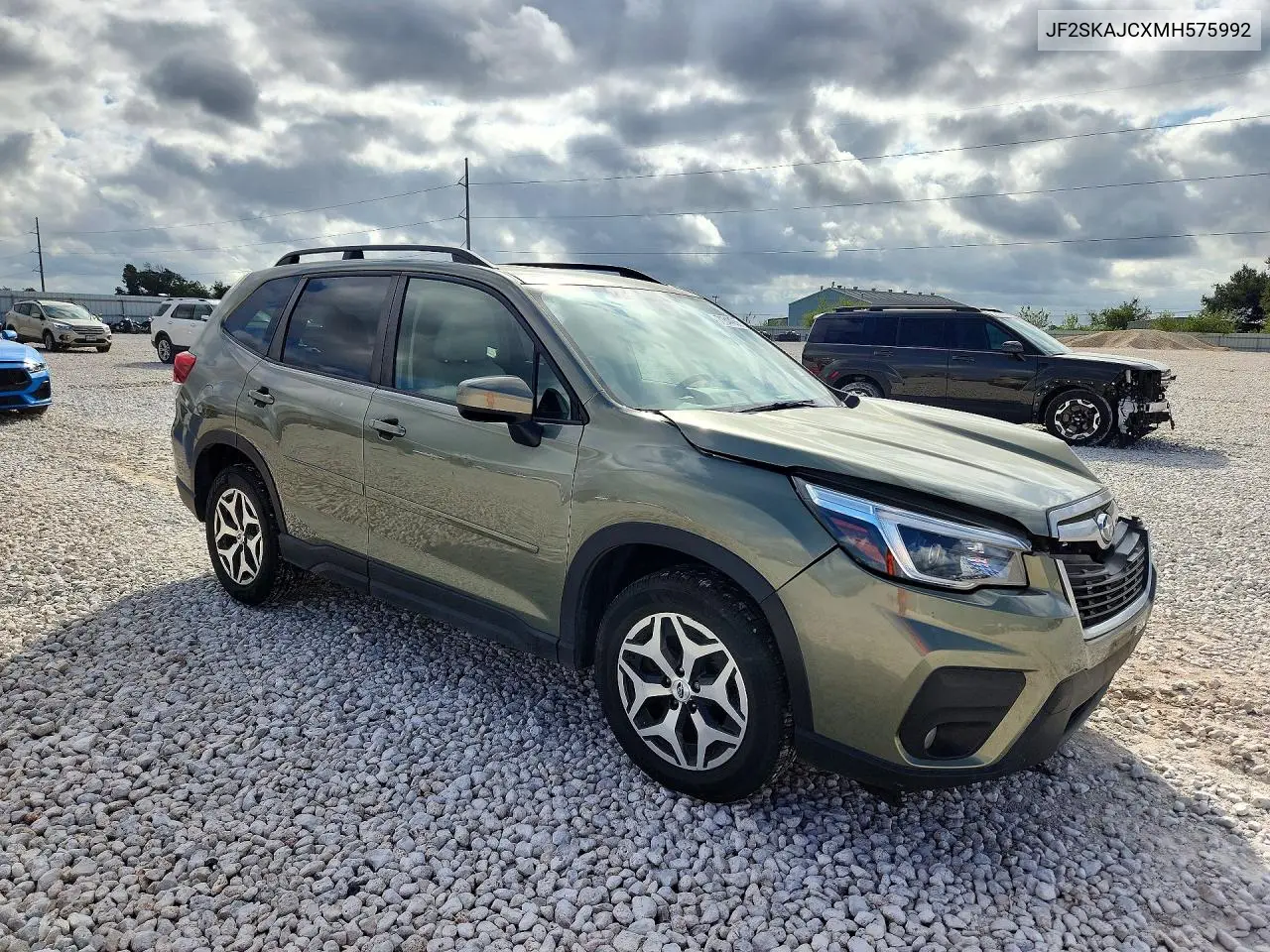 2021 SUBARU FORESTER VIN JF2SKAJCXMH575992 — фото 4