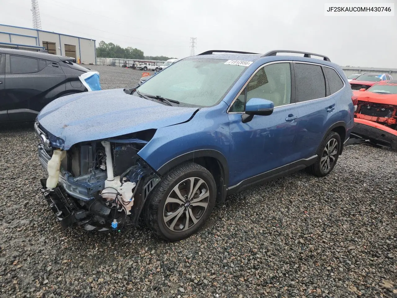 SUBARU FORESTER 2021, VIN JF2SKAUC0MH430746