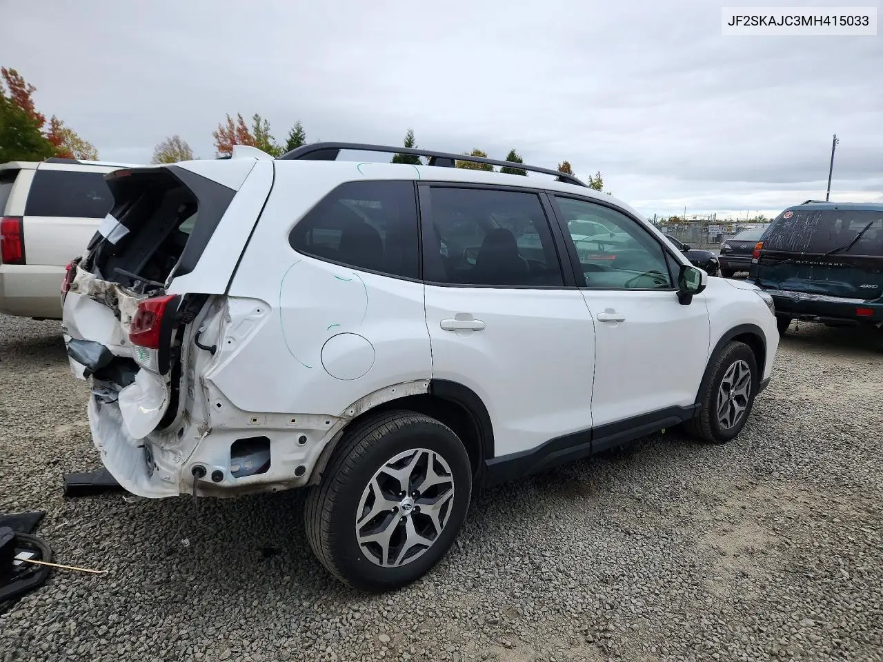 2021 SUBARU FORESTER VIN JF2SKAJC3MH415033 — фото 4