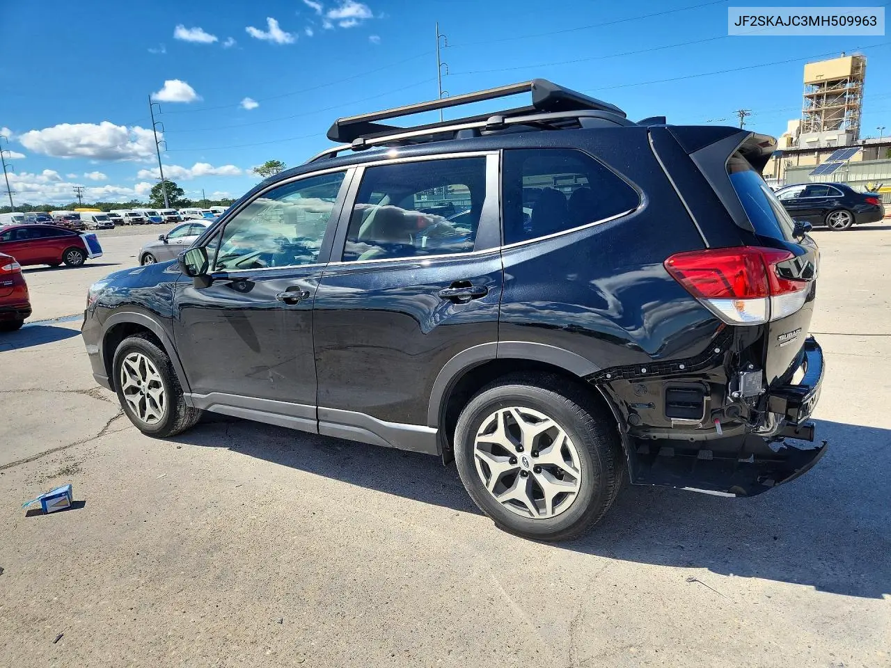 2021 SUBARU FORESTER VIN JF2SKAJC3MH509963 — фото 2