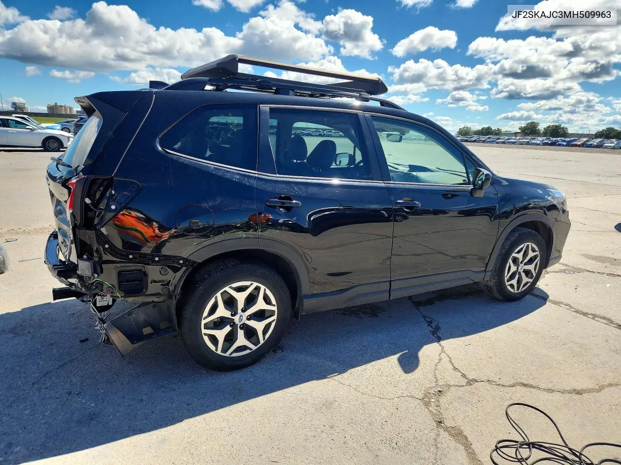 2021 SUBARU FORESTER VIN JF2SKAJC3MH509963 — фото 3