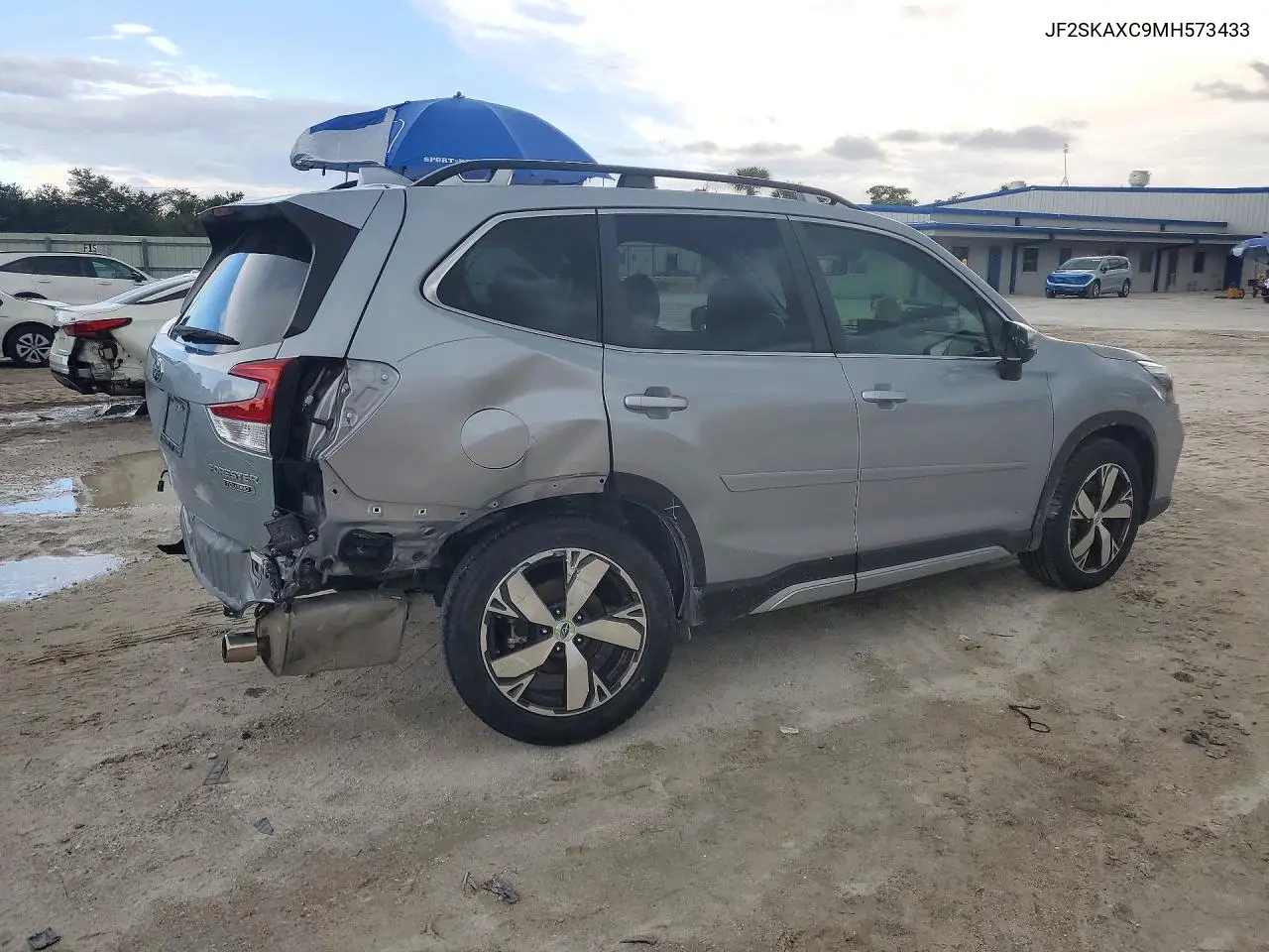 2021 SUBARU FORESTER VIN JF2SKAXC9MH573433 — фото 3