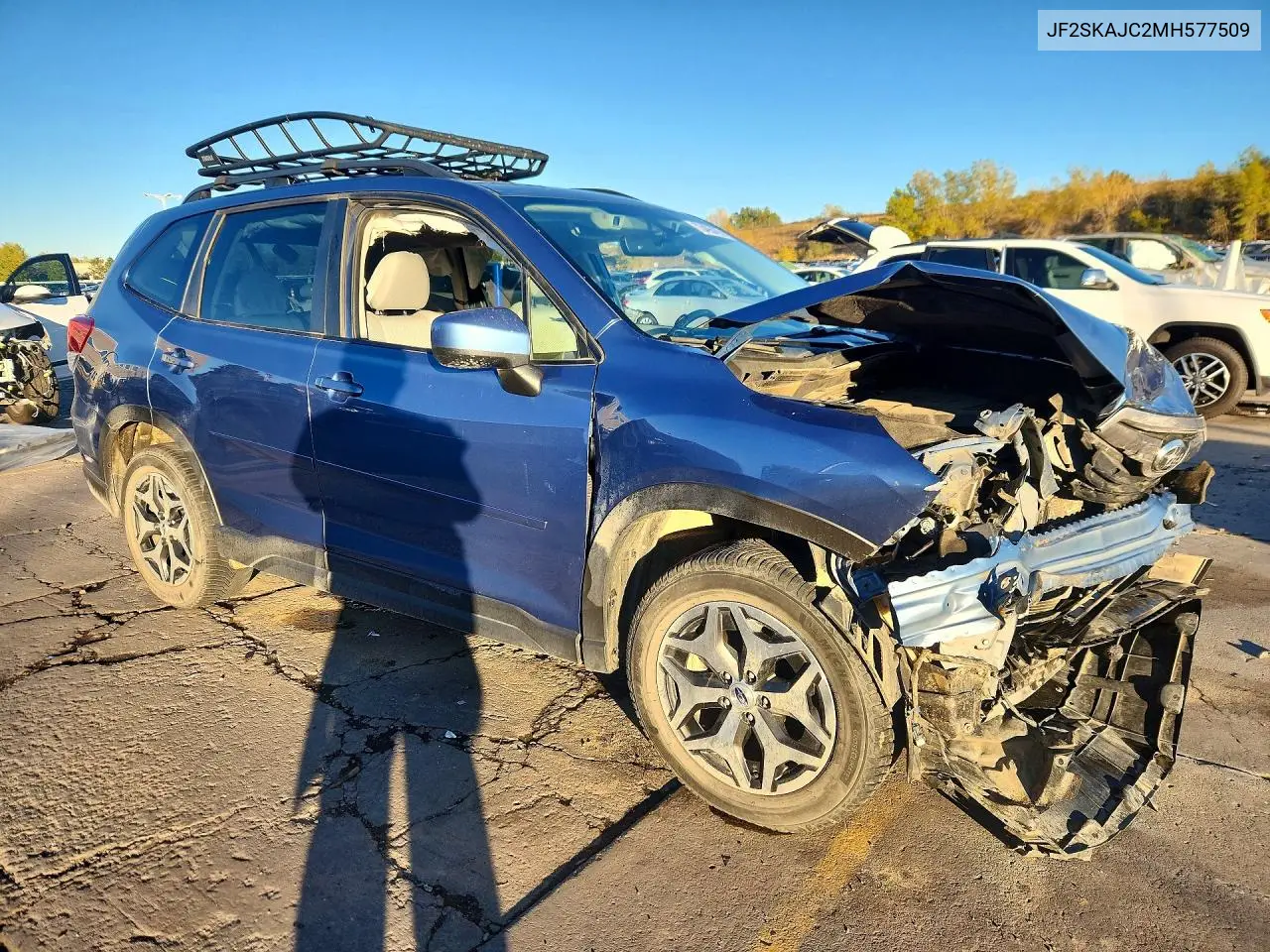 2021 SUBARU FORESTER VIN JF2SKAJC2MH577509 — фото 4