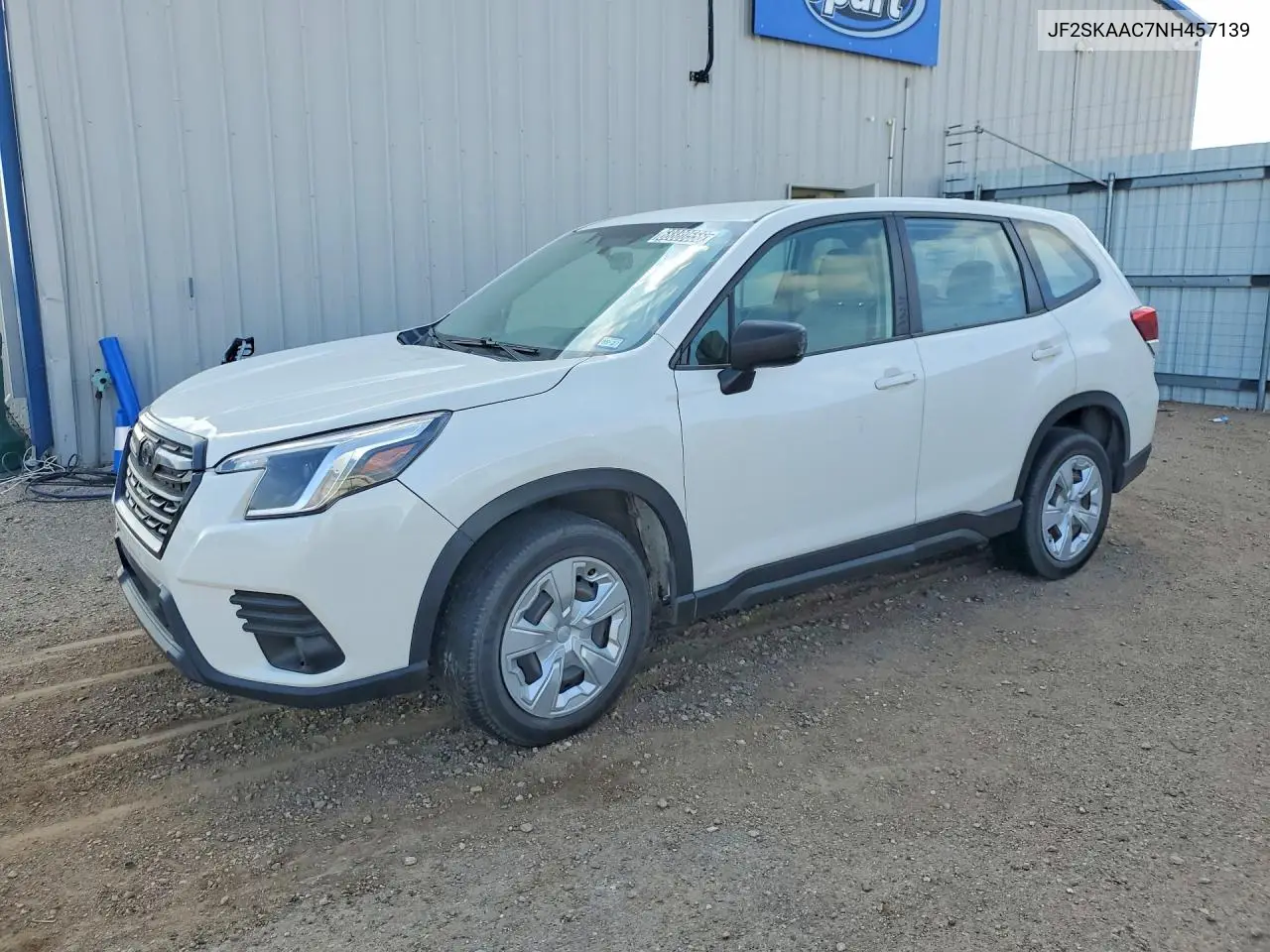 SUBARU FORESTER 2022, VIN JF2SKAAC7NH457139