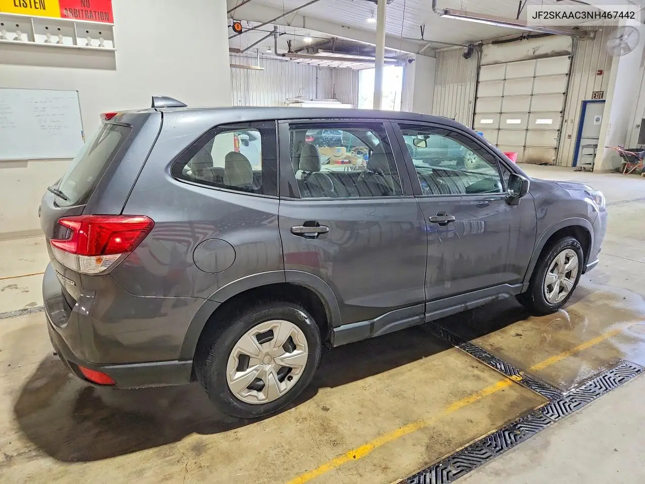 2022 SUBARU FORESTER VIN JF2SKAAC3NH467442 — фото 3