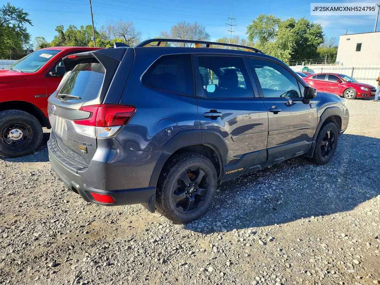 2022 SUBARU FORESTER VIN JF2SKAMCXNH524795 — фото 3