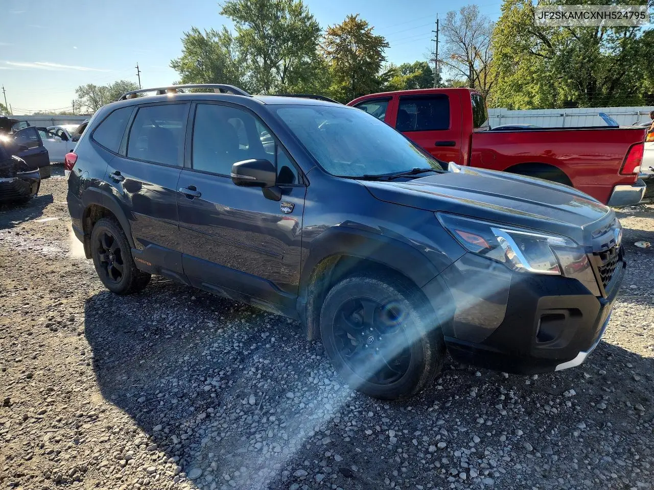 2022 SUBARU FORESTER VIN JF2SKAMCXNH524795 — фото 4