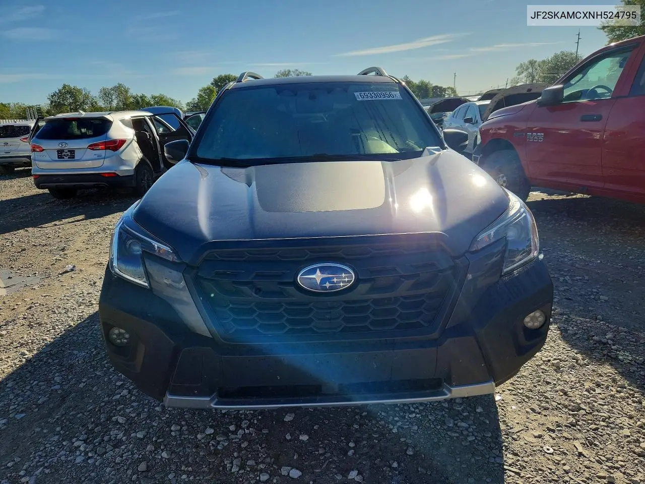 2022 SUBARU FORESTER VIN JF2SKAMCXNH524795 — фото 5