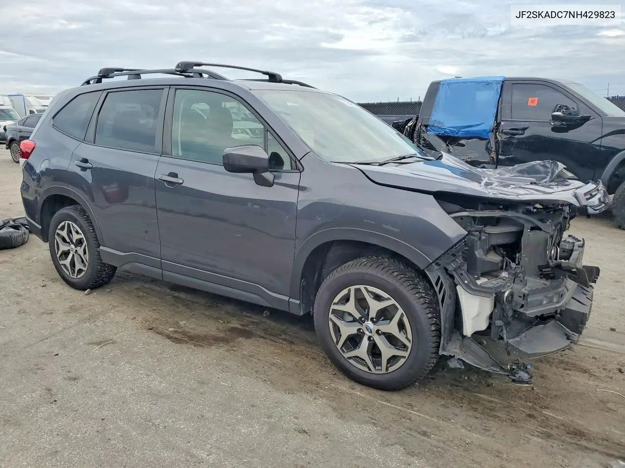 2022 SUBARU FORESTER VIN JF2SKADC7NH429823 — фото 4