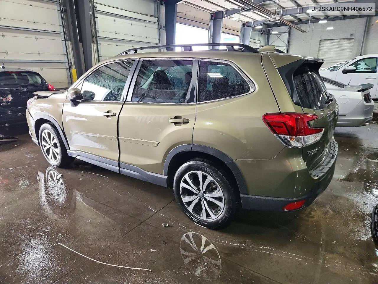 2022 SUBARU FORESTER VIN JF2SKAPC9NH406572 — фото 2