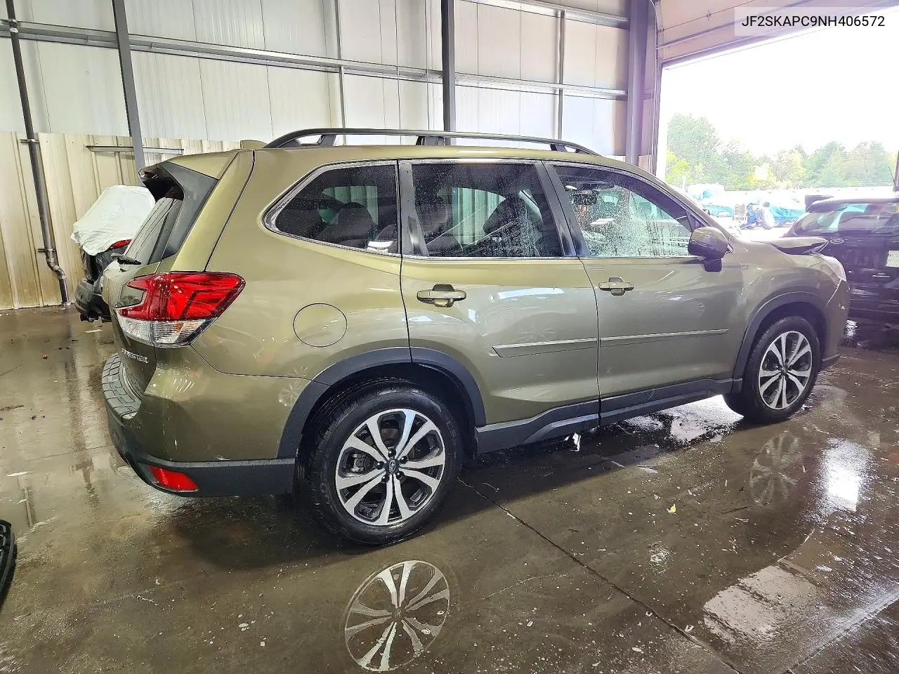 2022 SUBARU FORESTER VIN JF2SKAPC9NH406572 — фото 3