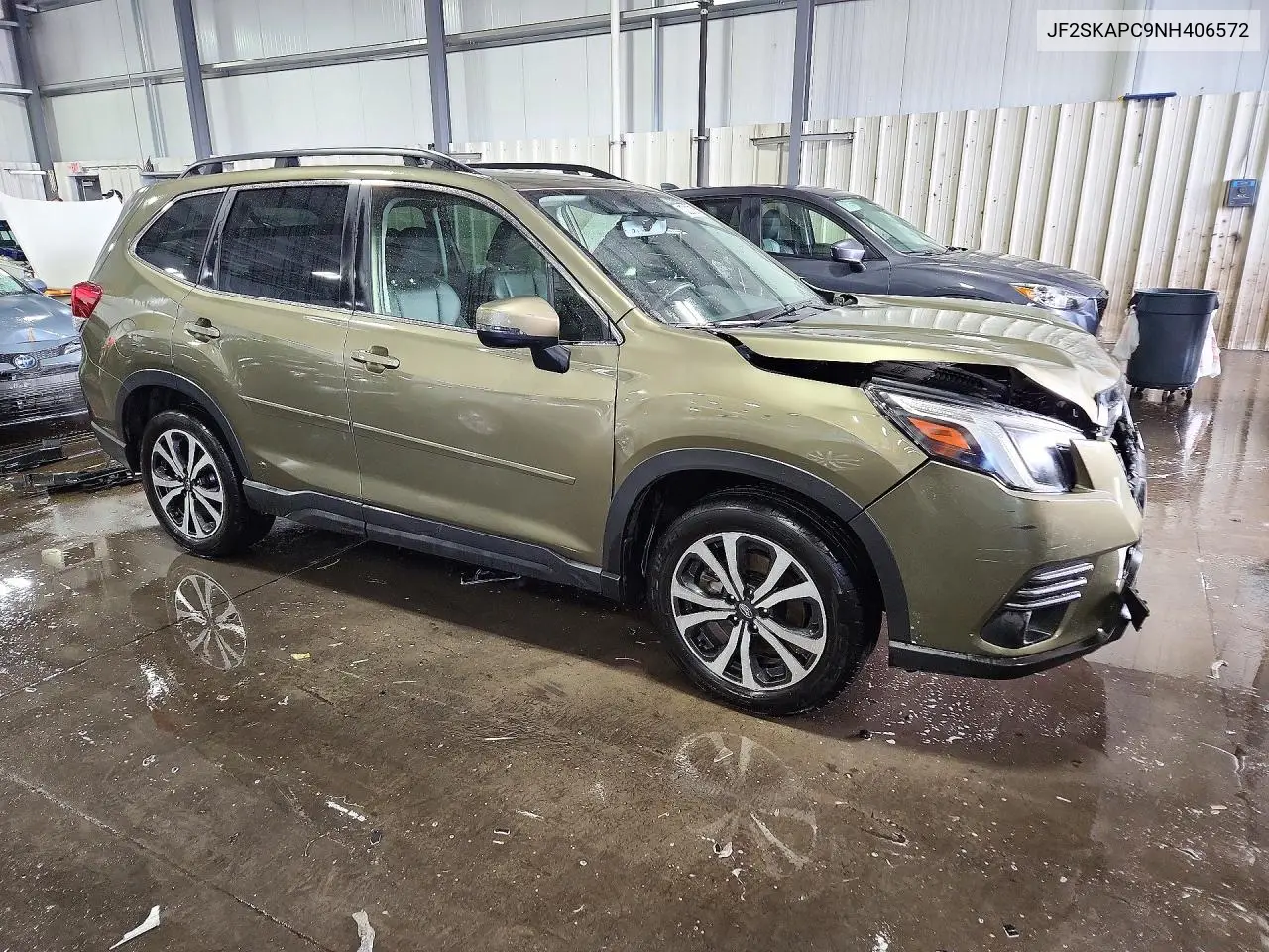 2022 SUBARU FORESTER VIN JF2SKAPC9NH406572 — фото 4