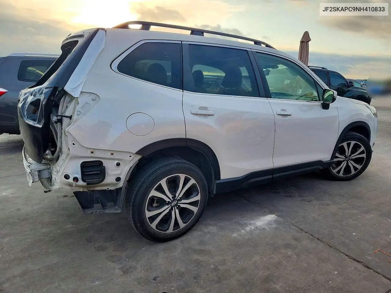 2022 SUBARU FORESTER VIN JF2SKAPC9NH410833 — фото 3