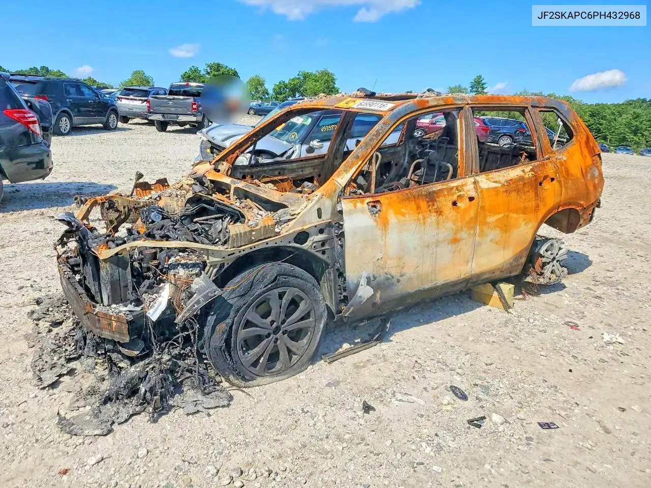 SUBARU FORESTER 2023, VIN JF2SKAPC6PH432968