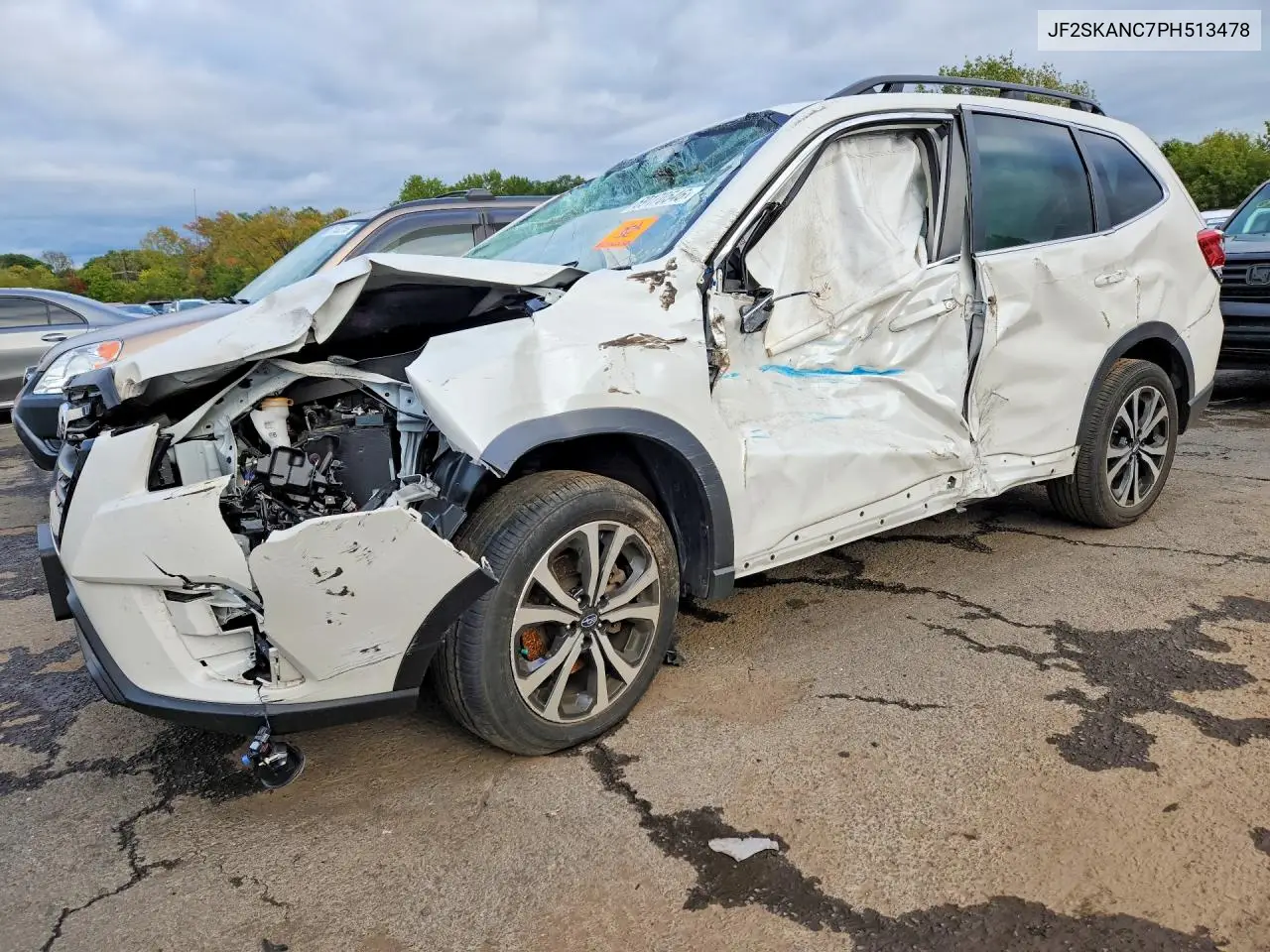 SUBARU FORESTER 2023, VIN JF2SKANC7PH513478