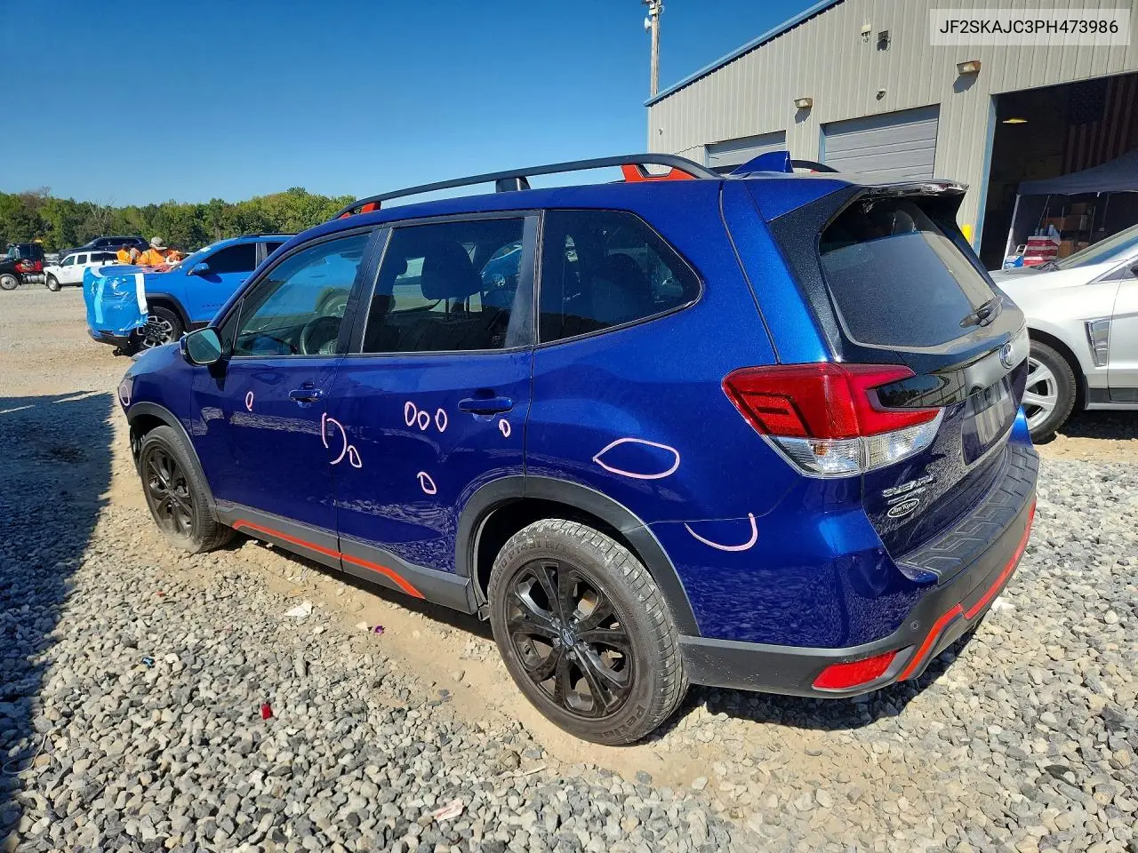 2023 SUBARU FORESTER VIN JF2SKAJC3PH473986 — фото 2