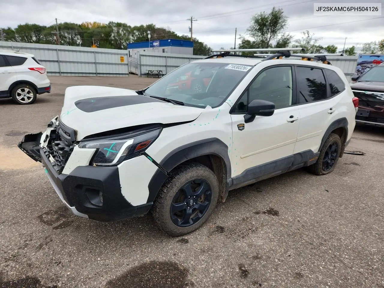 SUBARU FORESTER 2023, VIN JF2SKAMC6PH504126