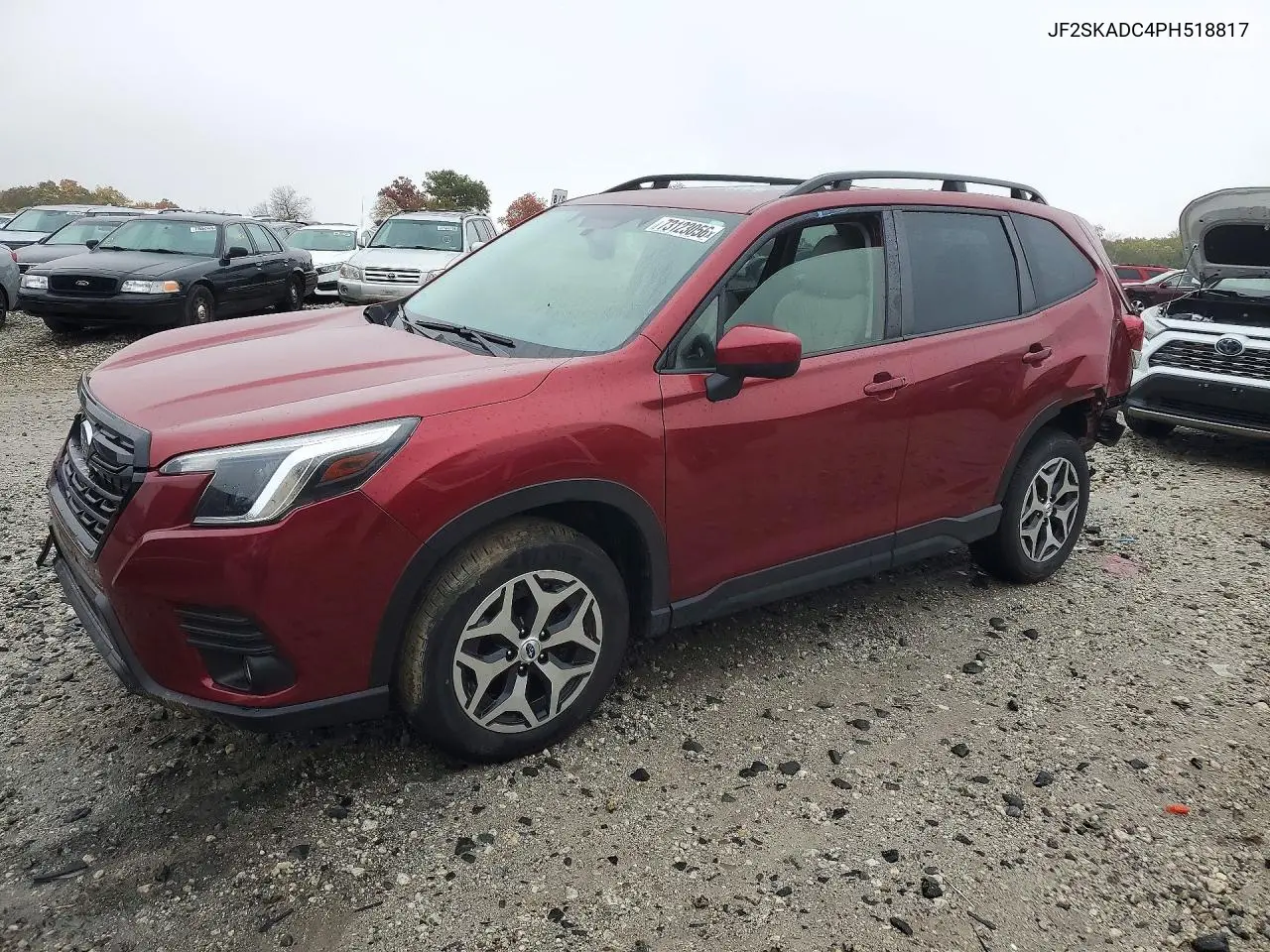 SUBARU FORESTER 2023, VIN JF2SKADC4PH518817