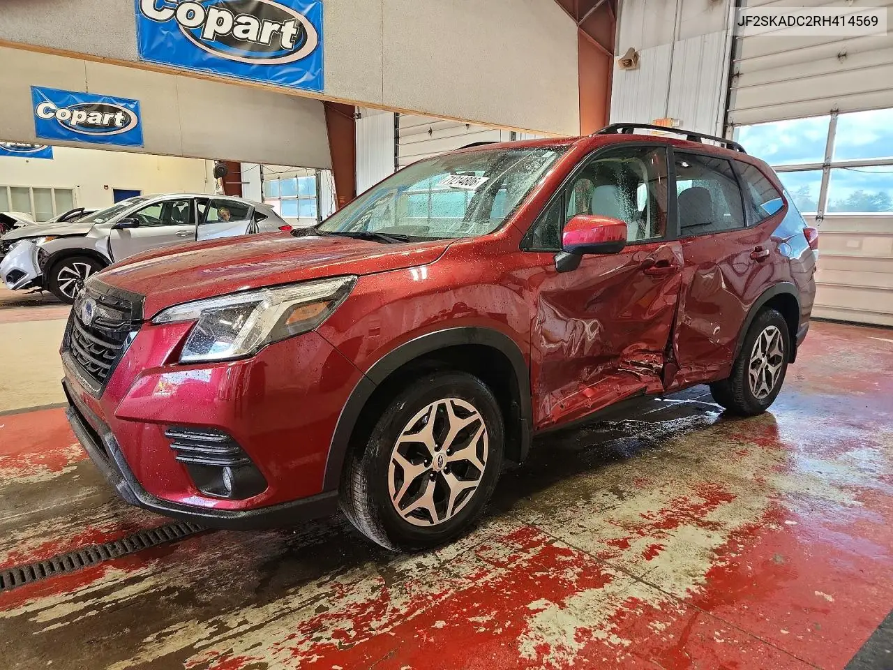 SUBARU FORESTER 2024, VIN JF2SKADC2RH414569