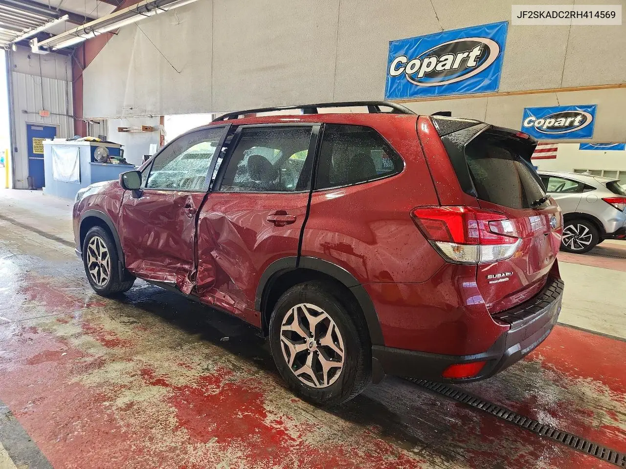 2024 SUBARU FORESTER VIN JF2SKADC2RH414569 — фото 2