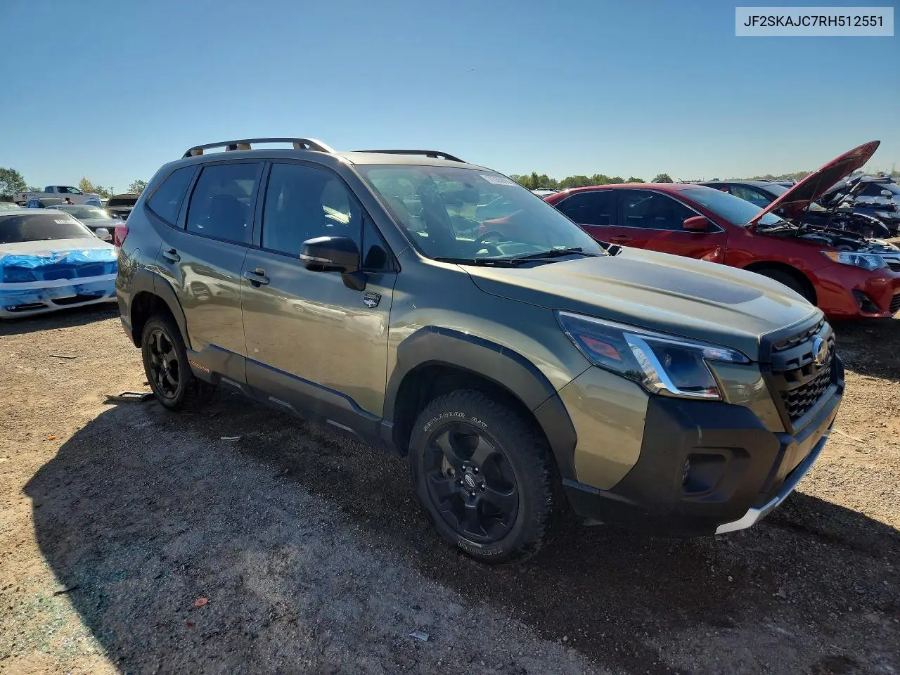 2024 SUBARU FORESTER VIN JF2SKAJC7RH512551 — фото 4