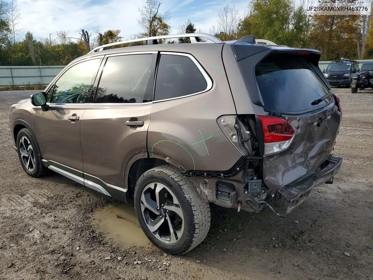 2024 SUBARU FORESTER VIN JF2SKAMCXRH463776 — фото 2