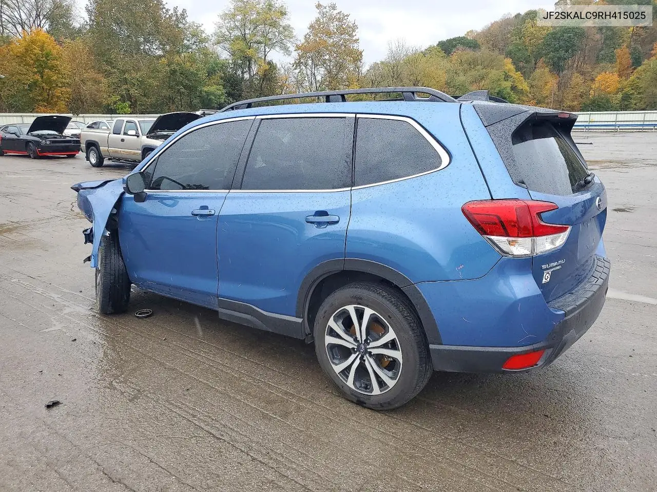2024 SUBARU FORESTER VIN JF2SKALC9RH415025 — фото 2