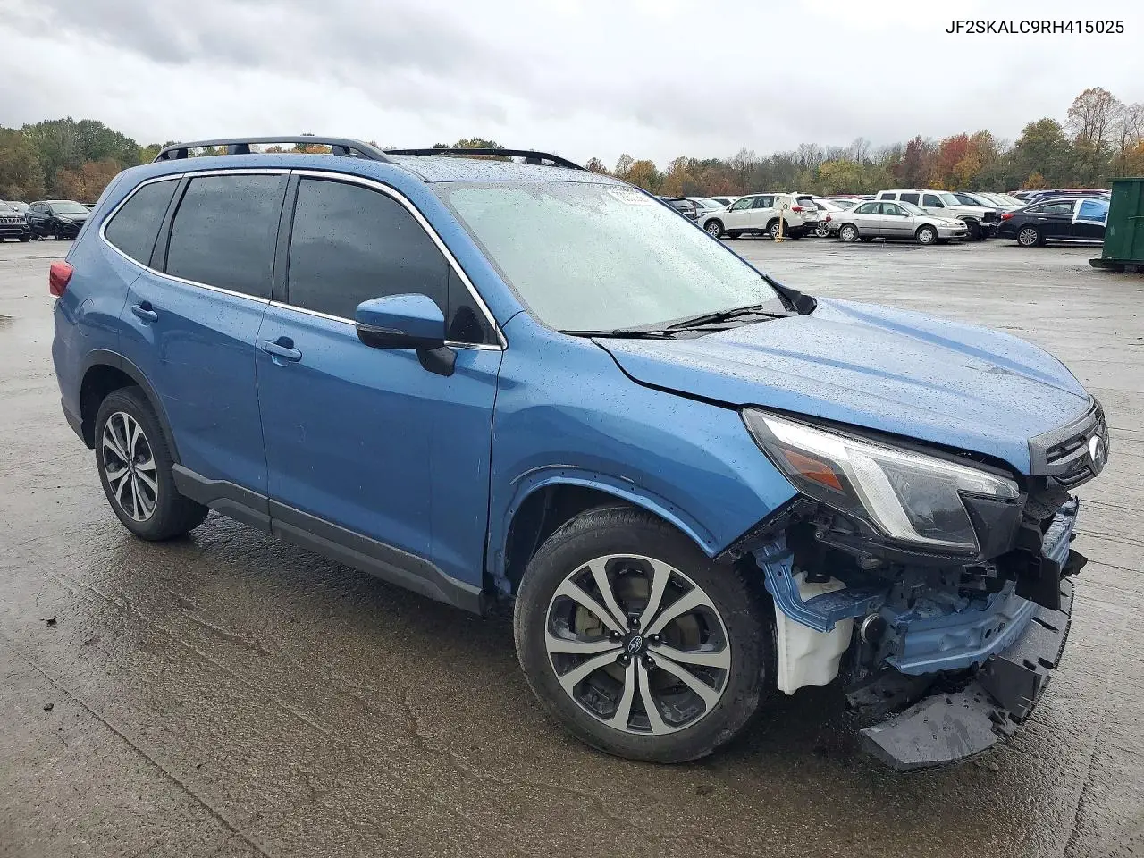 2024 SUBARU FORESTER VIN JF2SKALC9RH415025 — фото 4