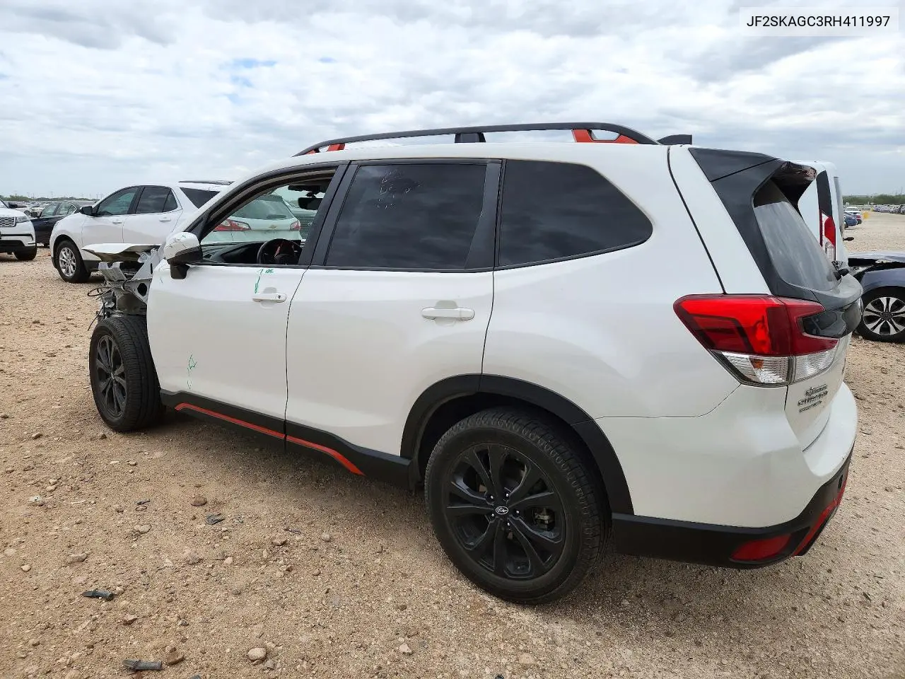 2024 SUBARU FORESTER VIN JF2SKAGC3RH411997 — фото 2