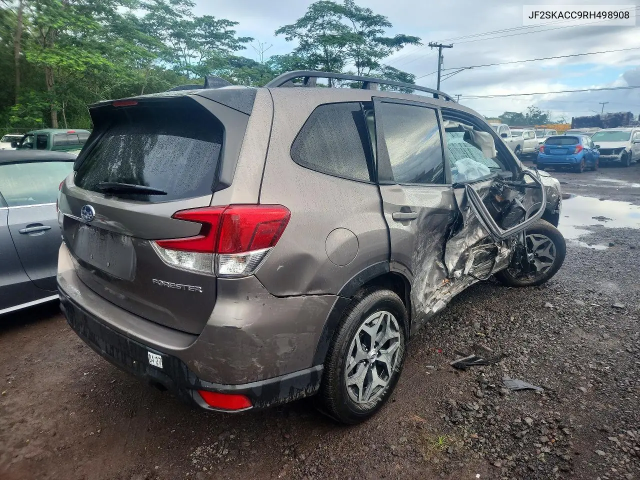 2024 SUBARU FORESTER VIN JF2SKACC9RH498908 — фото 3