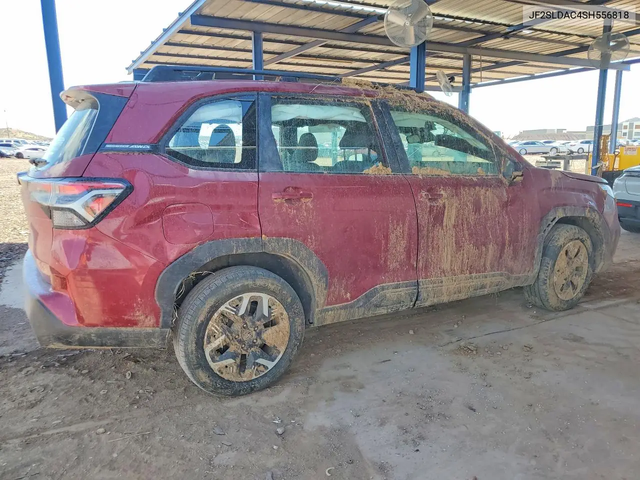 2025 SUBARU FORESTER VIN JF2SLDAC4SH556818 — фото 3