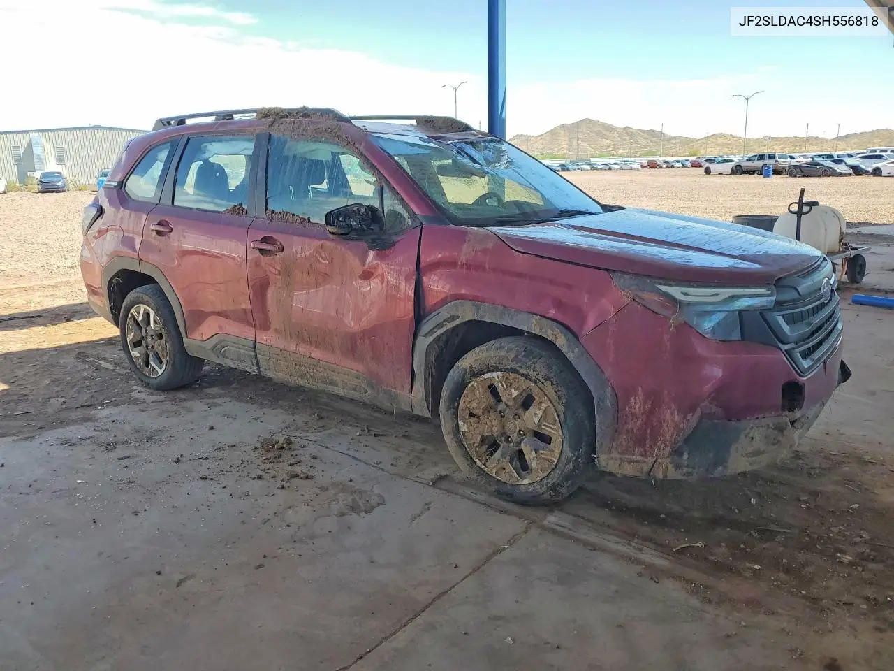 2025 SUBARU FORESTER VIN JF2SLDAC4SH556818 — фото 4