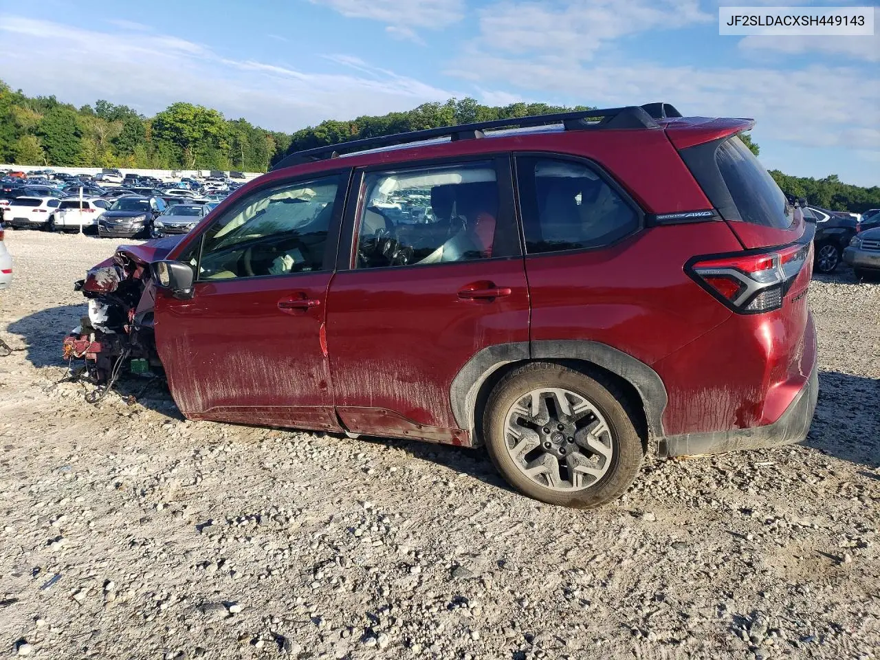 2025 SUBARU FORESTER VIN JF2SLDACXSH449143 — фото 2