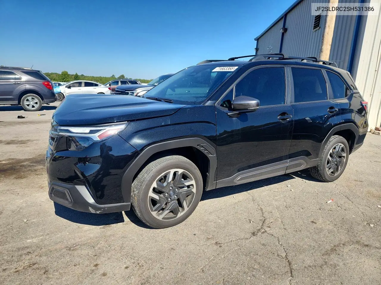 SUBARU FORESTER 2025, VIN JF2SLDRC2SH531386