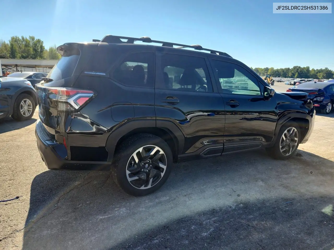 2025 SUBARU FORESTER VIN JF2SLDRC2SH531386 — фото 3