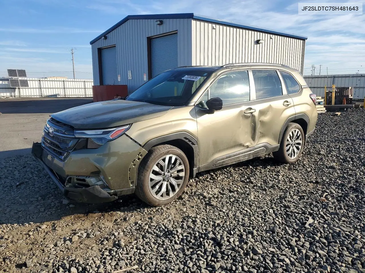 SUBARU FORESTER 2025, VIN JF2SLDTC7SH481643