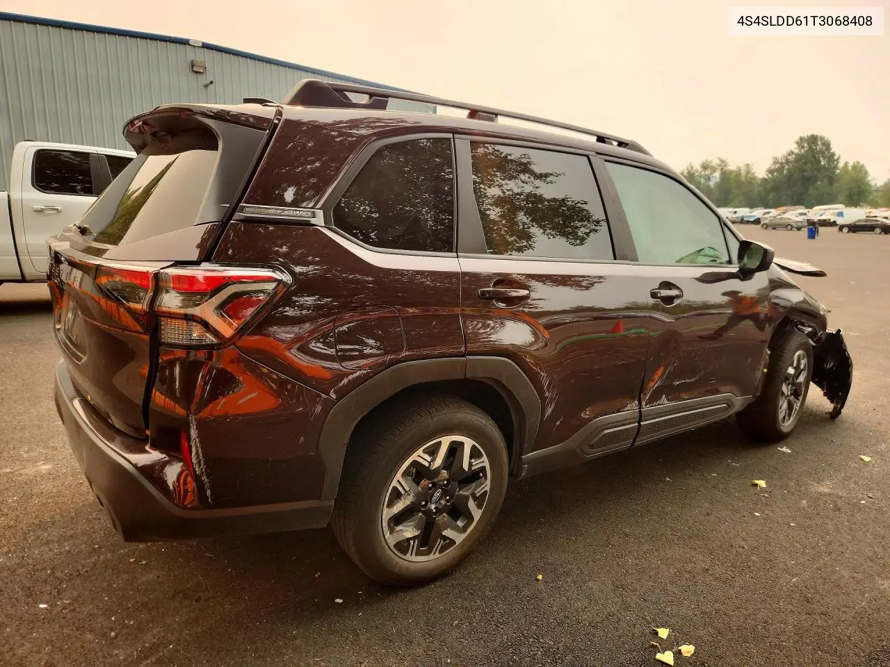 2026 SUBARU FORESTER VIN 4S4SLDD61T3068408 — фото 3