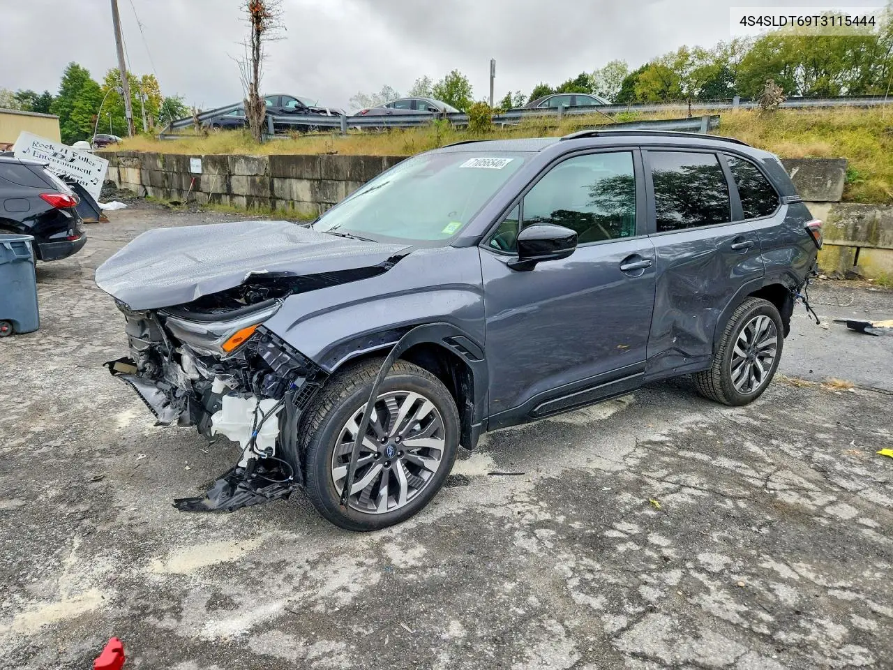 SUBARU FORESTER 2026, VIN 4S4SLDT69T3115444