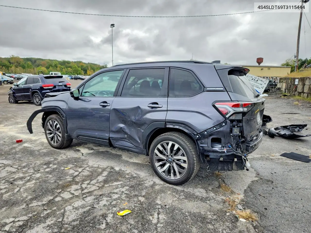 2026 SUBARU FORESTER VIN 4S4SLDT69T3115444 — фото 2