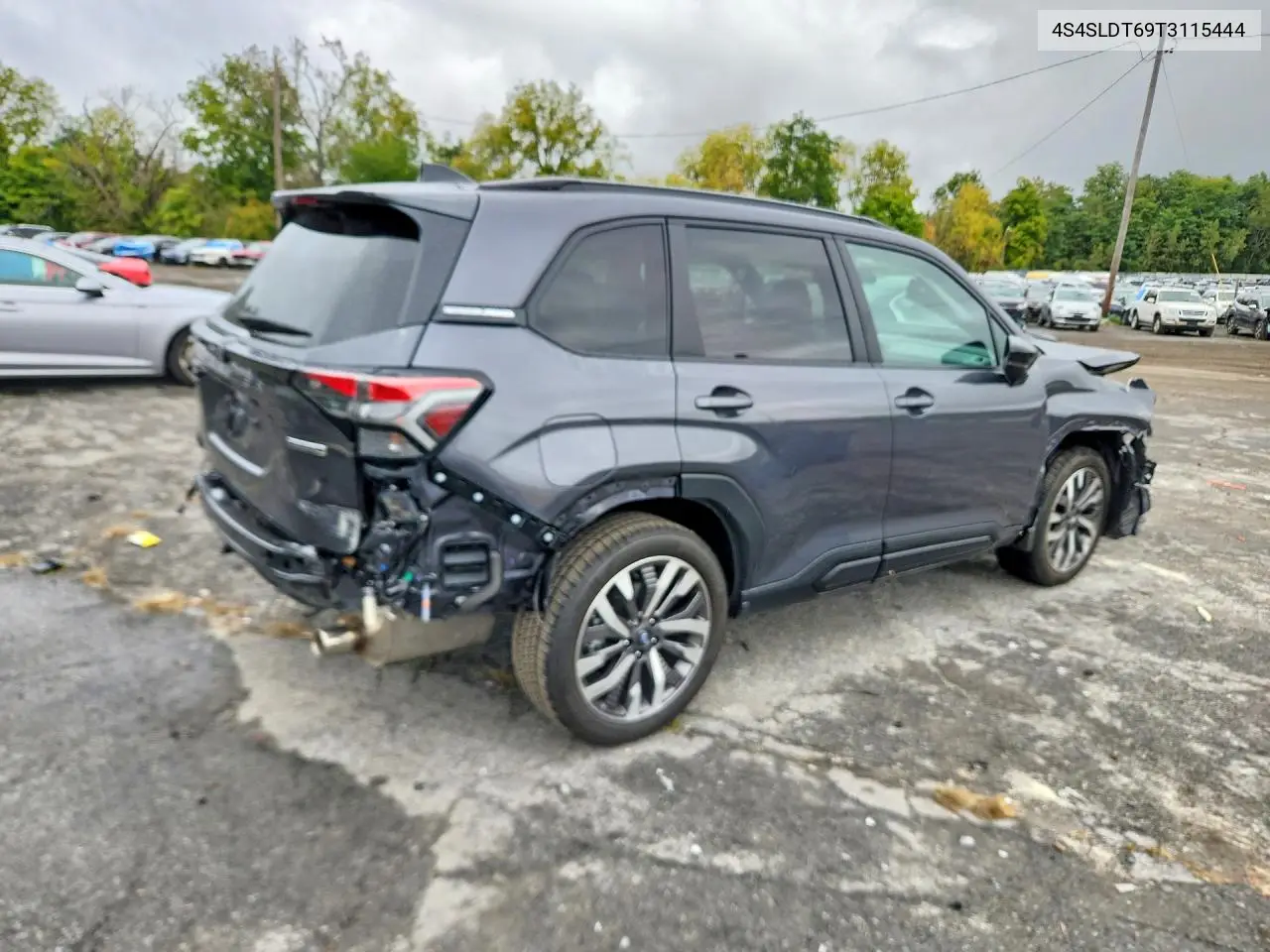 2026 SUBARU FORESTER VIN 4S4SLDT69T3115444 — фото 3