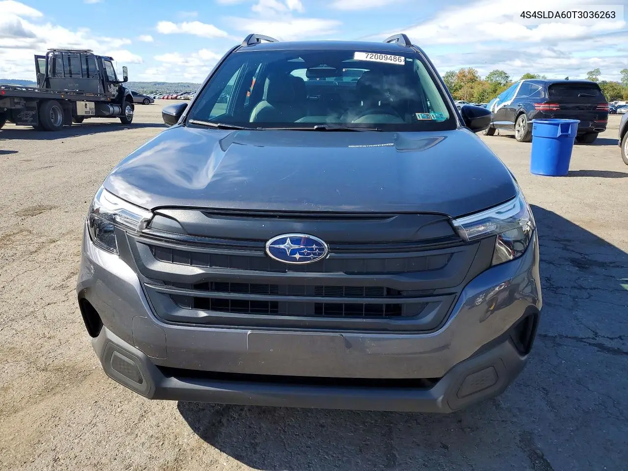 2026 SUBARU FORESTER VIN 4S4SLDA60T3036263 — фото 5