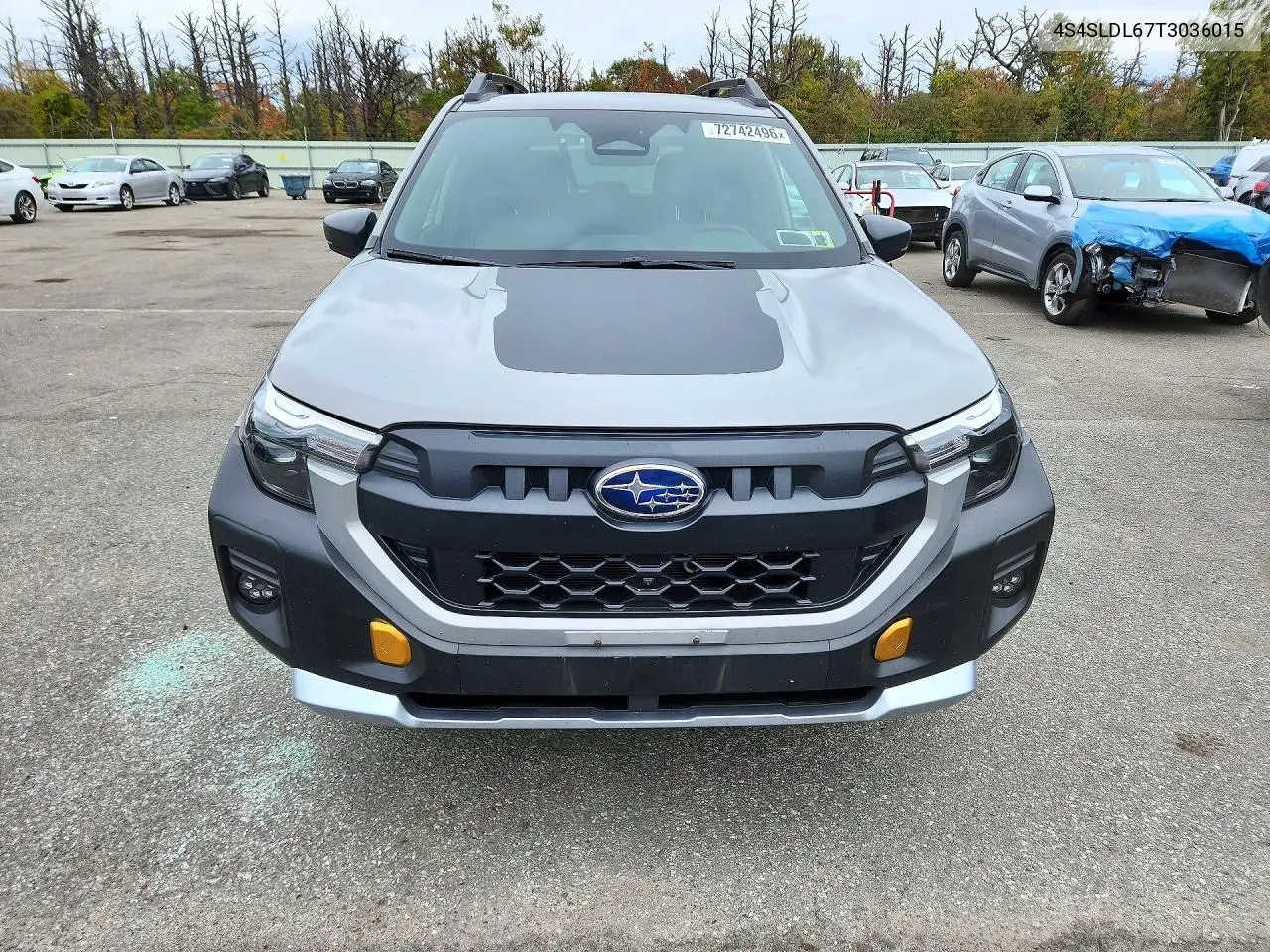 2026 SUBARU FORESTER VIN 4S4SLDL67T3036015 — фото 5