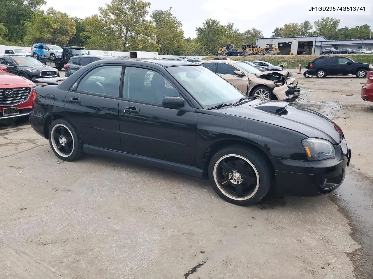 2004 SUBARU IMPREZA VIN JF1GD29674G513741 — фото 4