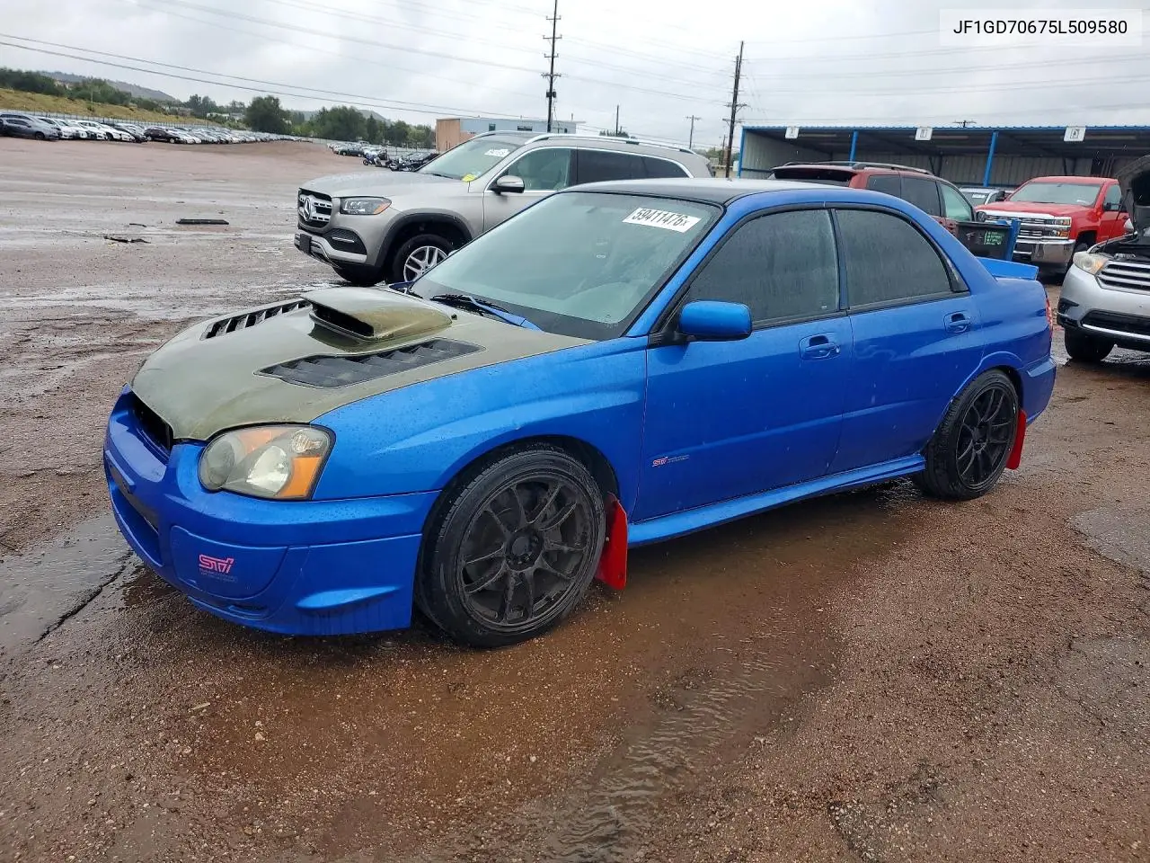 SUBARU IMPREZA 2005, VIN JF1GD70675L509580