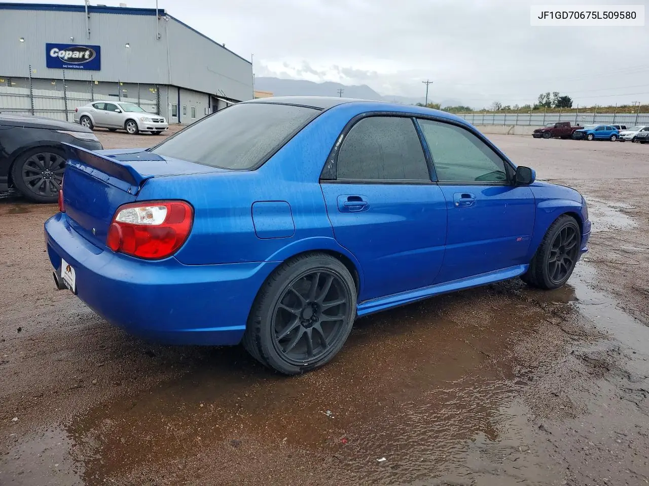 2005 SUBARU IMPREZA VIN JF1GD70675L509580 — фото 3