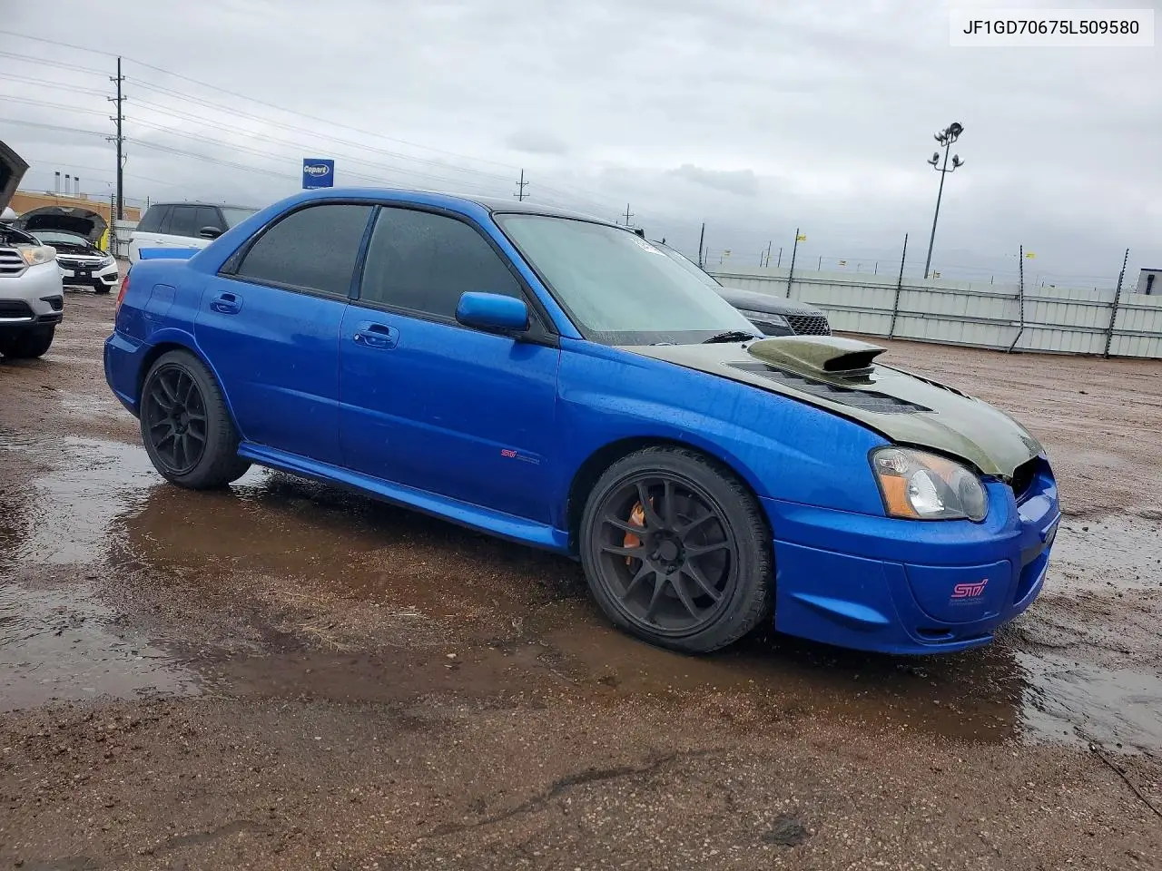2005 SUBARU IMPREZA VIN JF1GD70675L509580 — фото 4