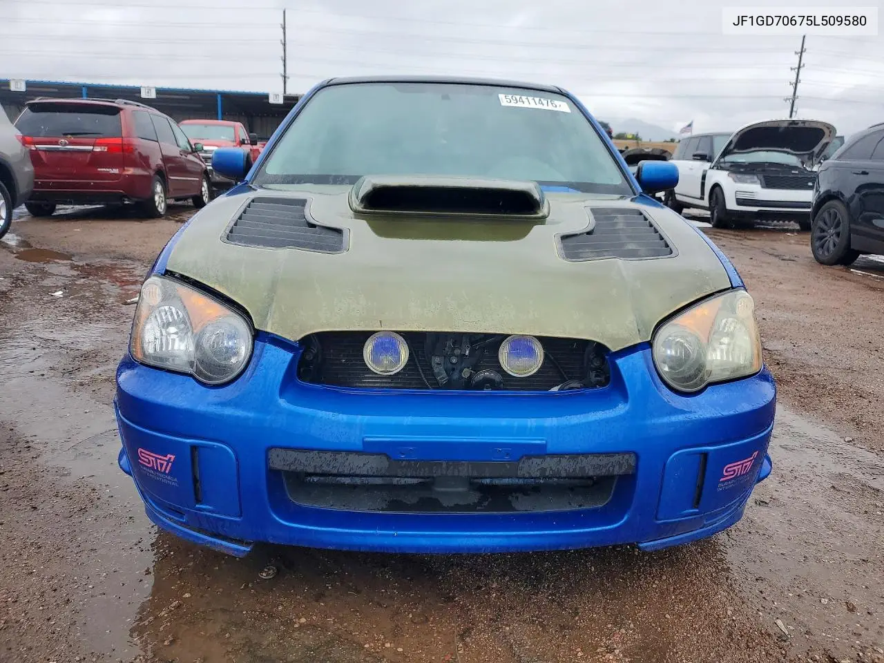 2005 SUBARU IMPREZA VIN JF1GD70675L509580 — фото 5