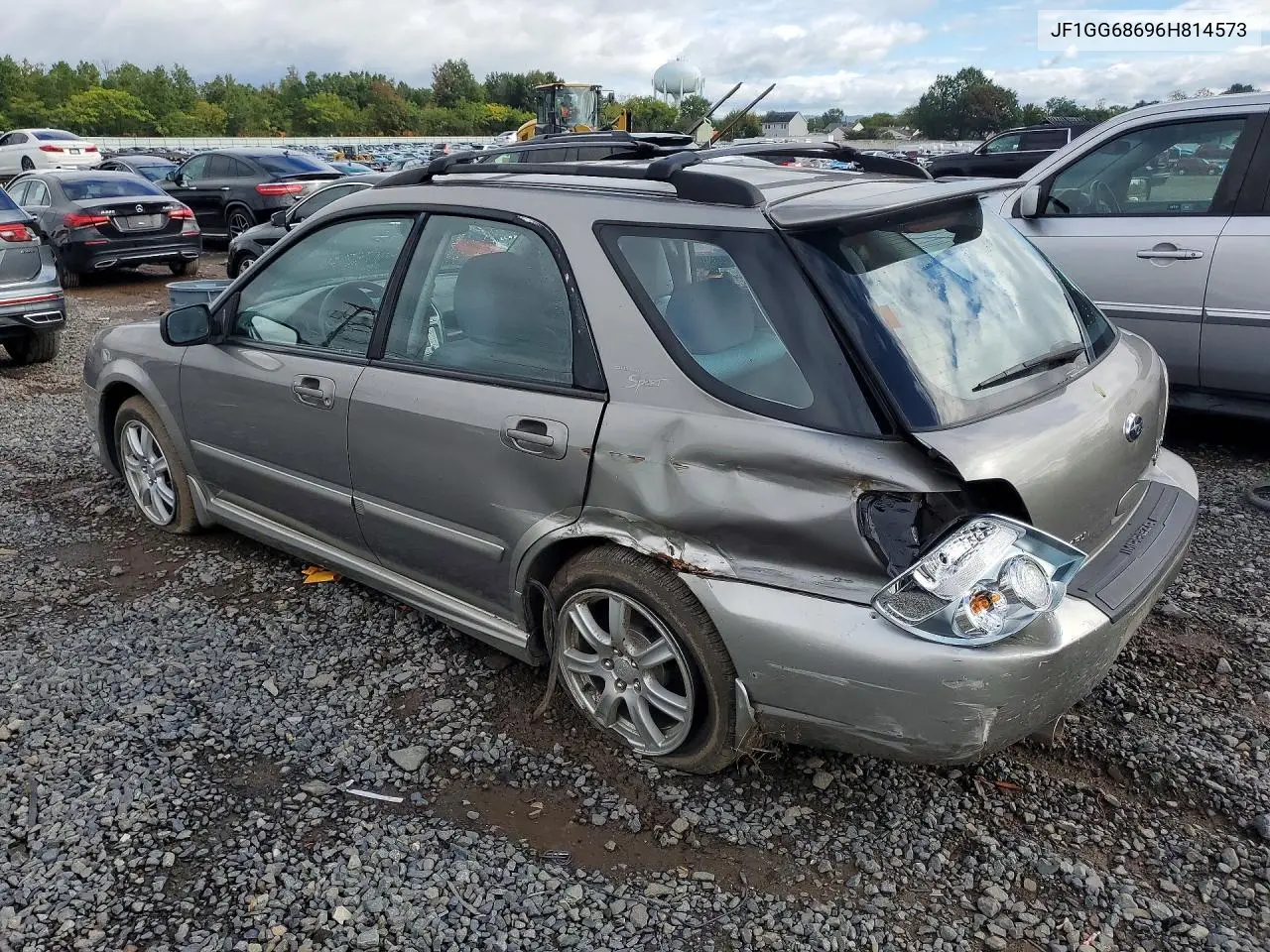 2006 SUBARU IMPREZA VIN JF1GG68696H814573 — фото 2